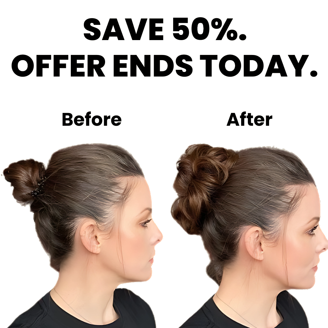 Hair Bun Scrunchy Extension