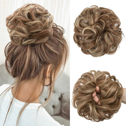 Hair Bun Scrunchy Extension (100% Human Hair)