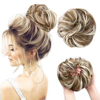 Hair Bun Scrunchy Extension (100% Human Hair)