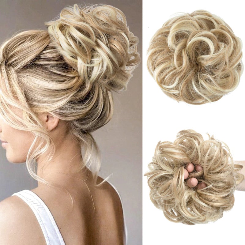 Hair Bun Scrunchy Extension (100% Human Hair)