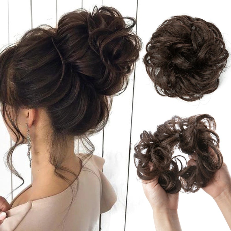 Hair Bun Scrunchy Extension (100% Human Hair)