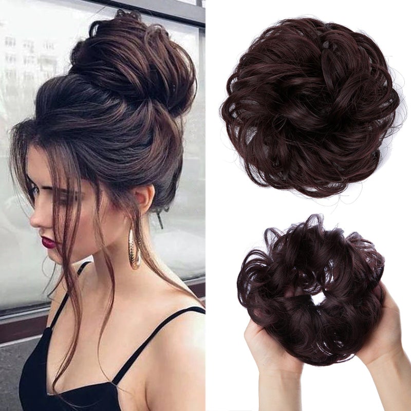 Hair Bun Scrunchy Extension (100% Human Hair)