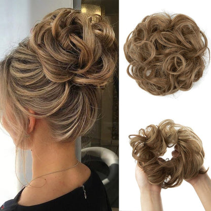 Hair Bun Scrunchy Extension (100% Human Hair)