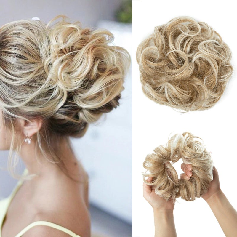 Hair Bun Scrunchy Extension (100% Human Hair)