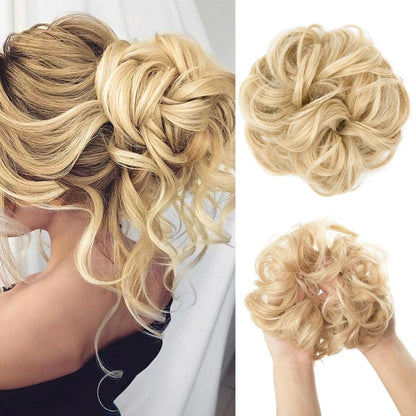 Hair Bun Scrunchy Extension (100% Human Hair)