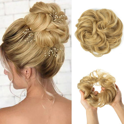 Hair Bun Scrunchy Extension (100% Human Hair)