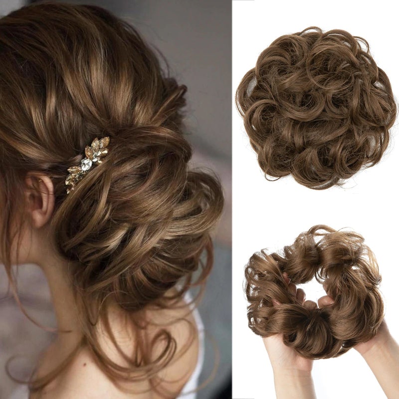 Hair Bun Scrunchy Extension (100% Human Hair)