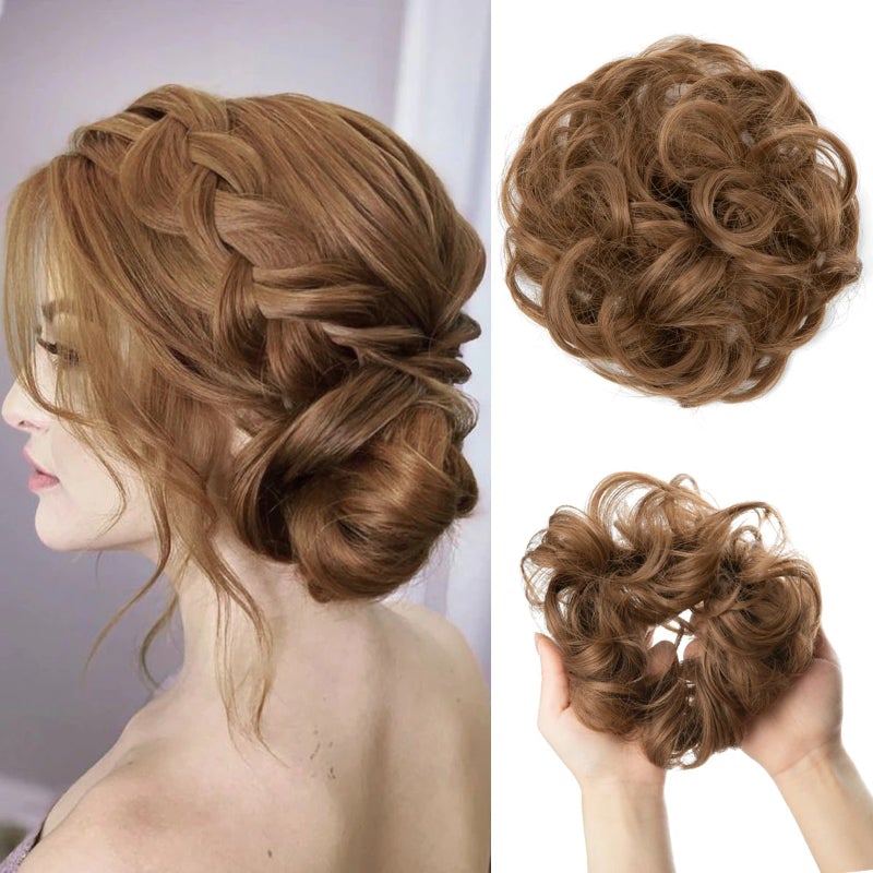 Hair Bun Scrunchy Extension (100% Human Hair)