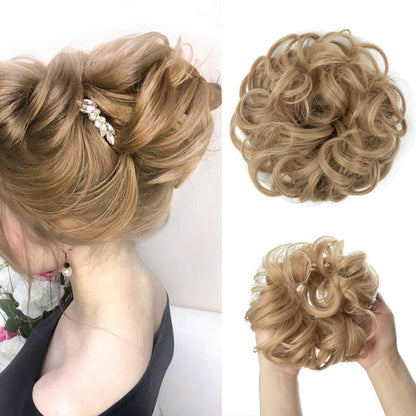 Hair Bun Scrunchy Extension (100% Human Hair)