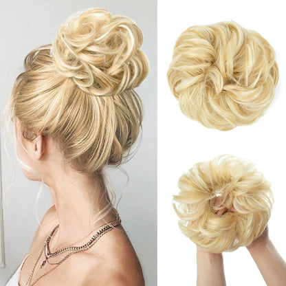 Hair Bun Scrunchy Extension (100% Human Hair)