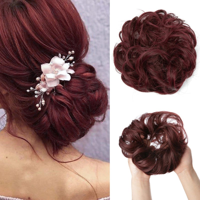 Hair Bun Scrunchy Extension (100% Human Hair)