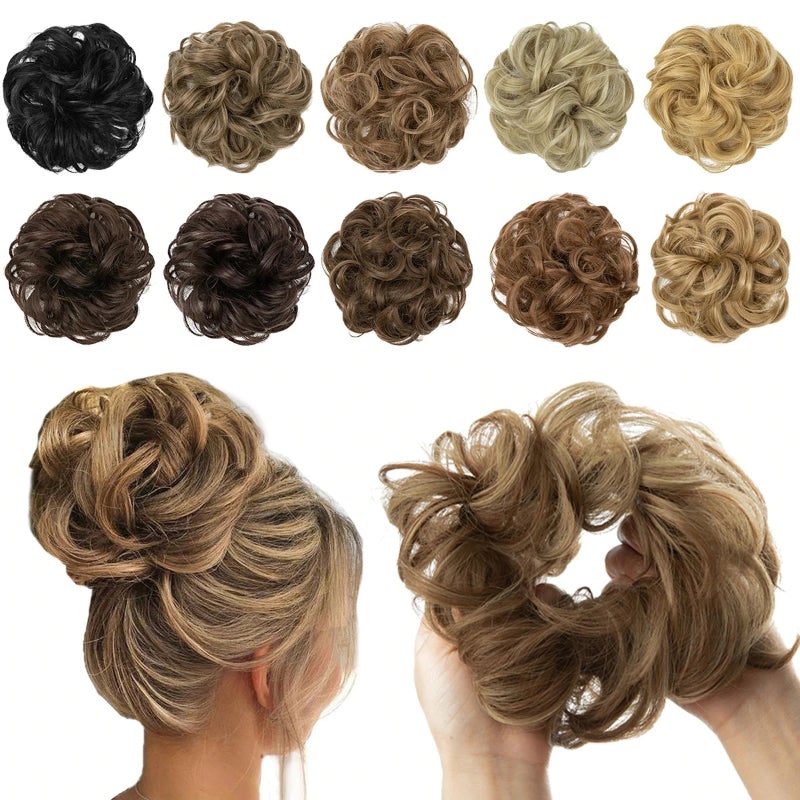 Hair Bun Scrunchy Extension (100% Human Hair)